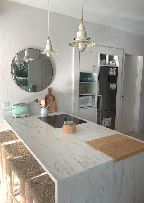 Le Rosa: Villa De Charme Entre Mer Et Pinede Quend Esterno foto